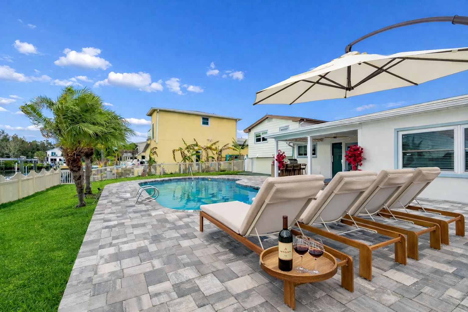 Tampa, FL — Waterfront Estate · Pool + Private Dock